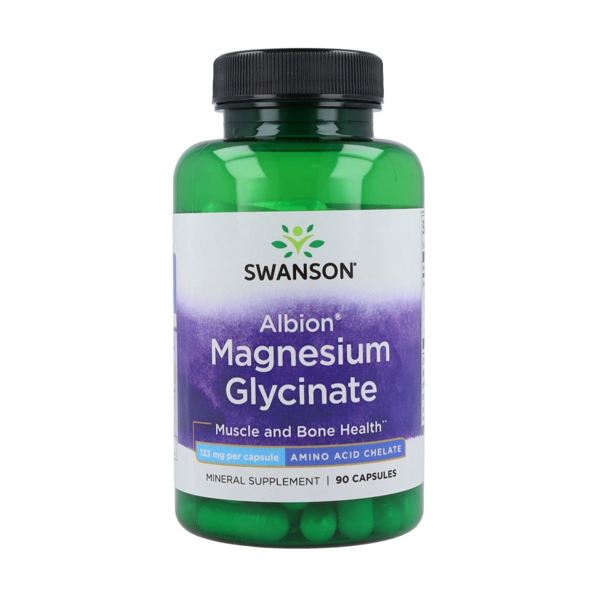 Magnesium Glycinate 90 Capsulas Swanson