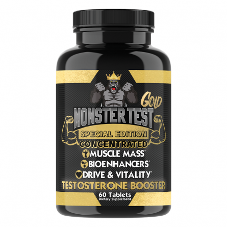 Monster Test Gold 60 Capsulas