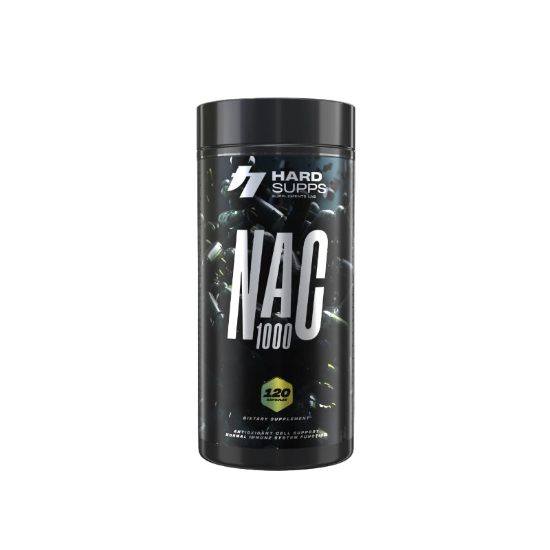 Nac 120 Capsulas 1000 Mg Hard Supps