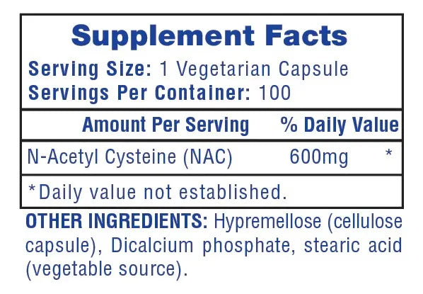 Nac Antioxidante 100 Capsulas Hi-Tech Pharma