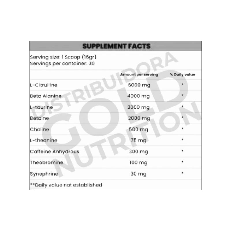 Neuro Freak Pre-Workout 30 Servicios Hard Supps