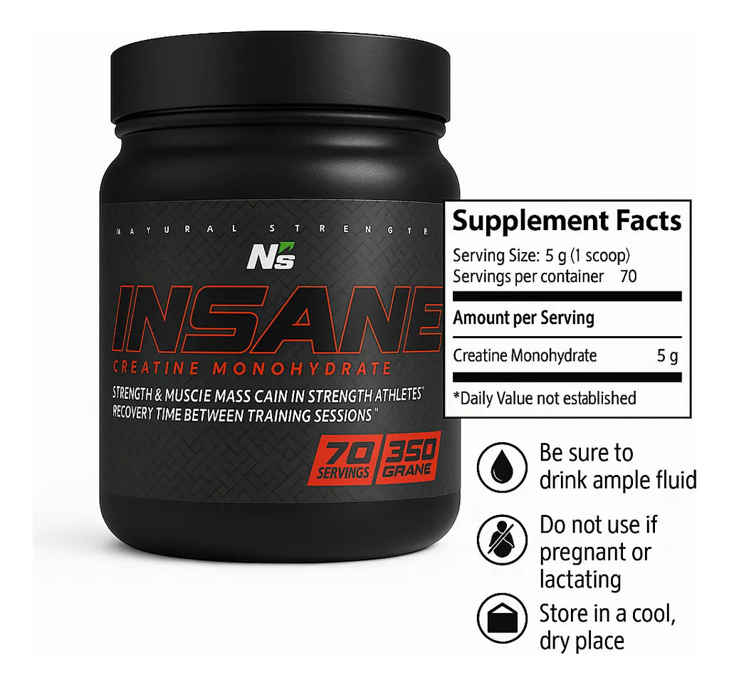 Creatine Ns 70 Servicios Natural Strong