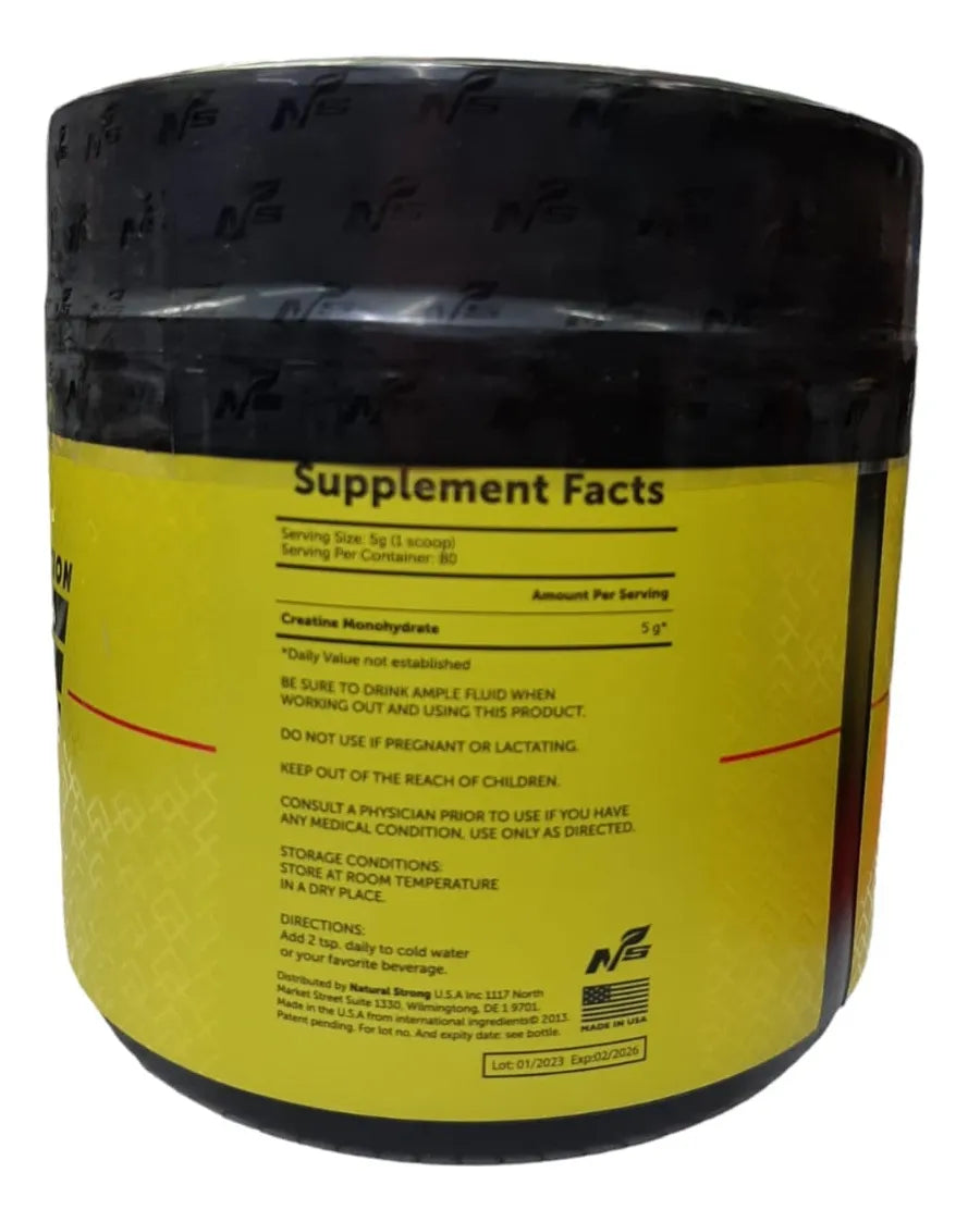 Creatine Ns 80 Servicios Natural Strong
