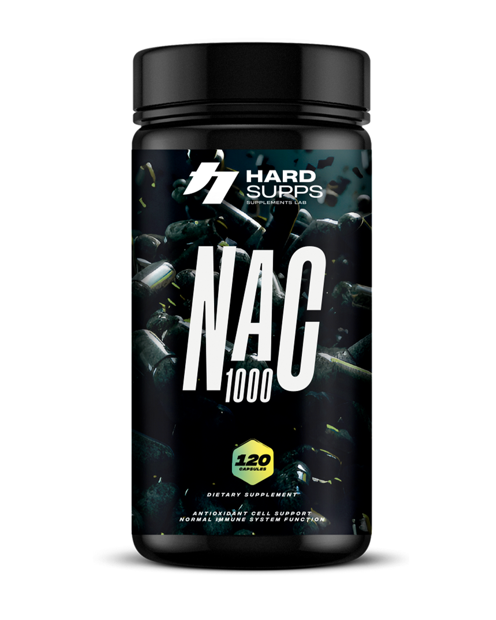 Nac 120 Capsulas 1000 Mg Hard Supps