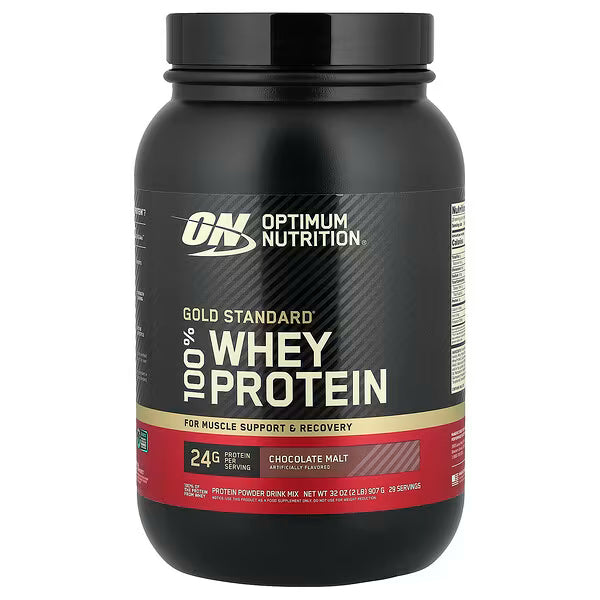 Naturally Flavored Gold Standard 100% Whey 2 Libras Chocolate Optimum Nutrition