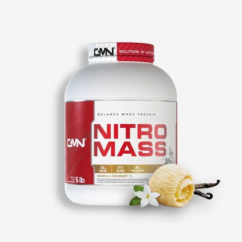Nitro Mass 5 Libras Vainilla GMN