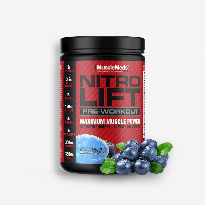 Nitro Lift Pre-Workout 40 Servicios Musclemeds