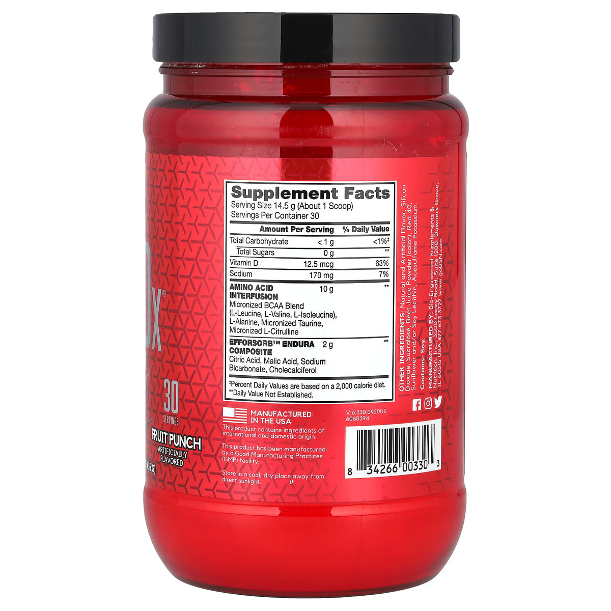 Noxplode 30 Servicios Fruit Punch BSN