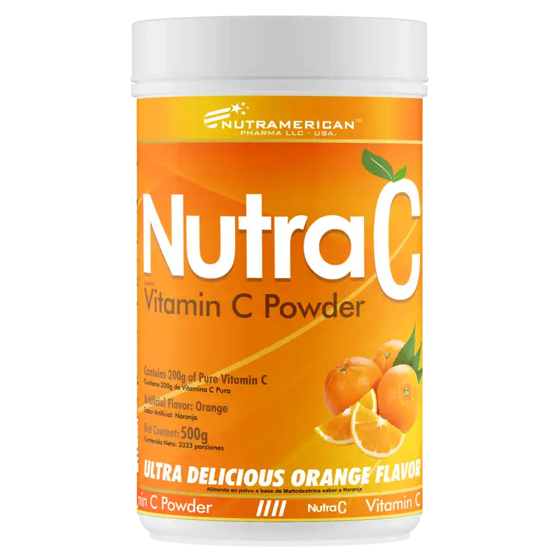 Nutra-C 500 Gramos Naranja