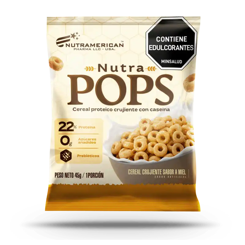 Nutra Pops Pack x12 Unidades Nutramerican