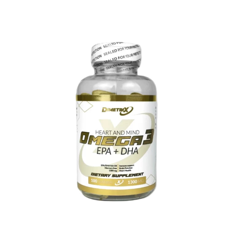 Omega 3 Dimetrix 100 Capsulas Xciencie