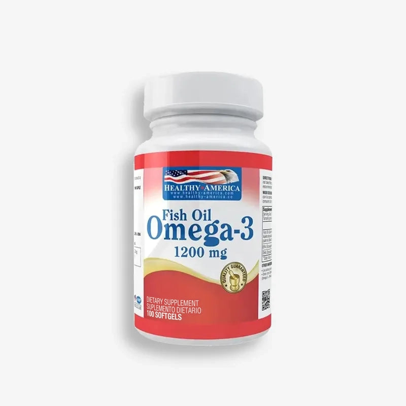 Omega 3 100 Perlas 1200Mg Healthy America