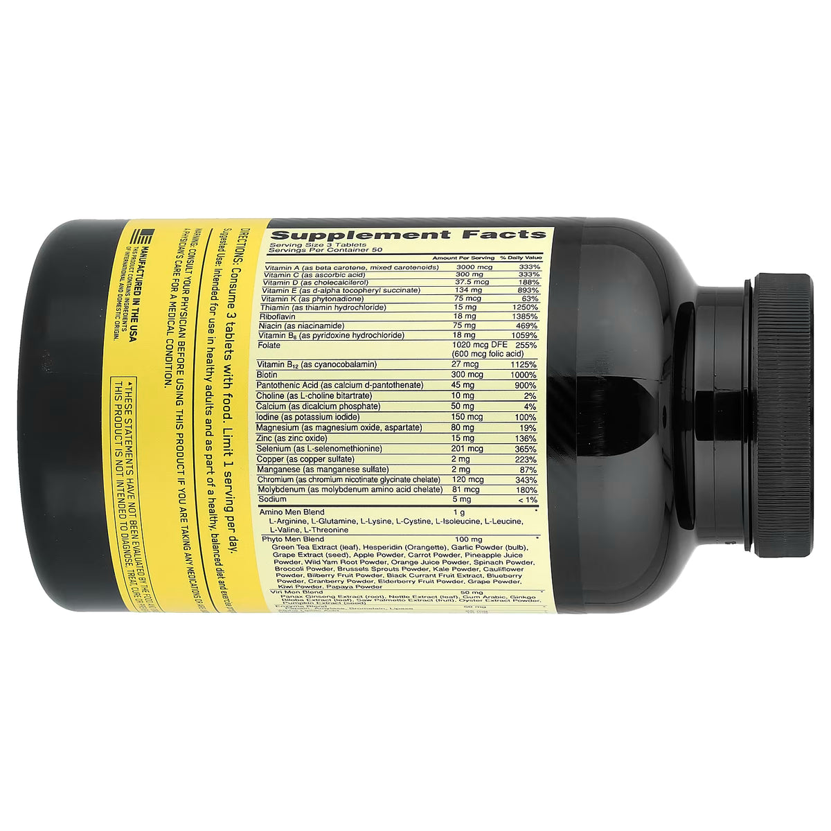 Opti-Men 150 Capsulas Optimum Nutrition