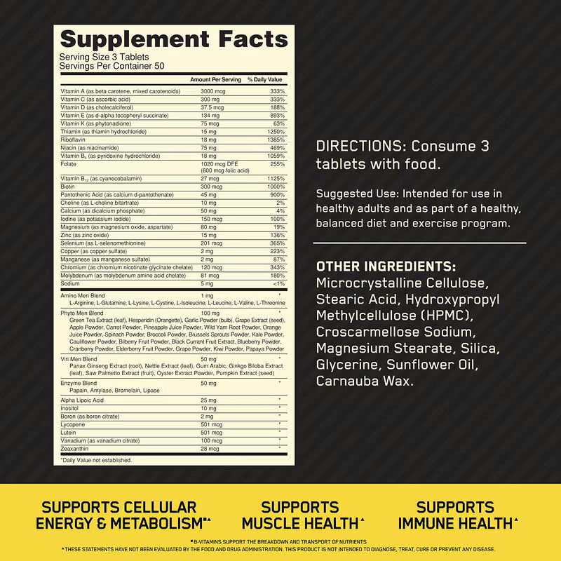 Opti-Men 150 Capsulas Optimum Nutrition