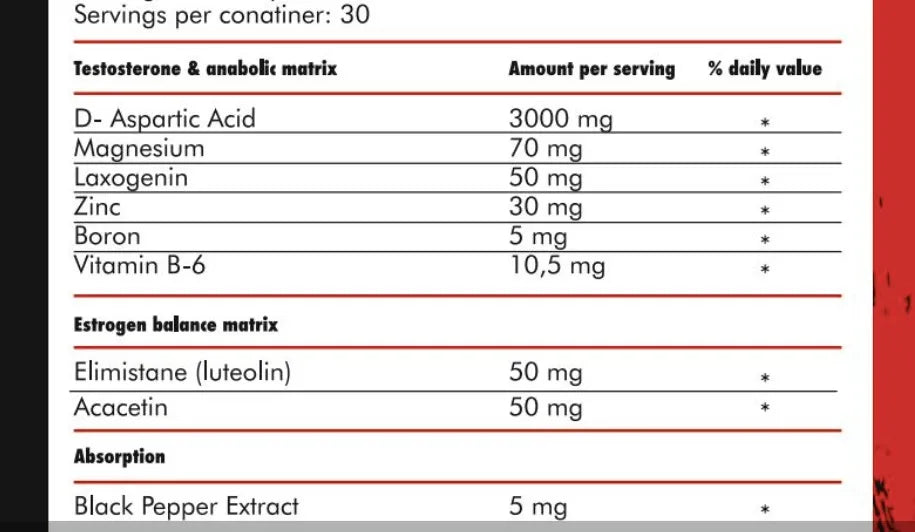 Precursor Testo Rage 120 Capsulas Hard Supps