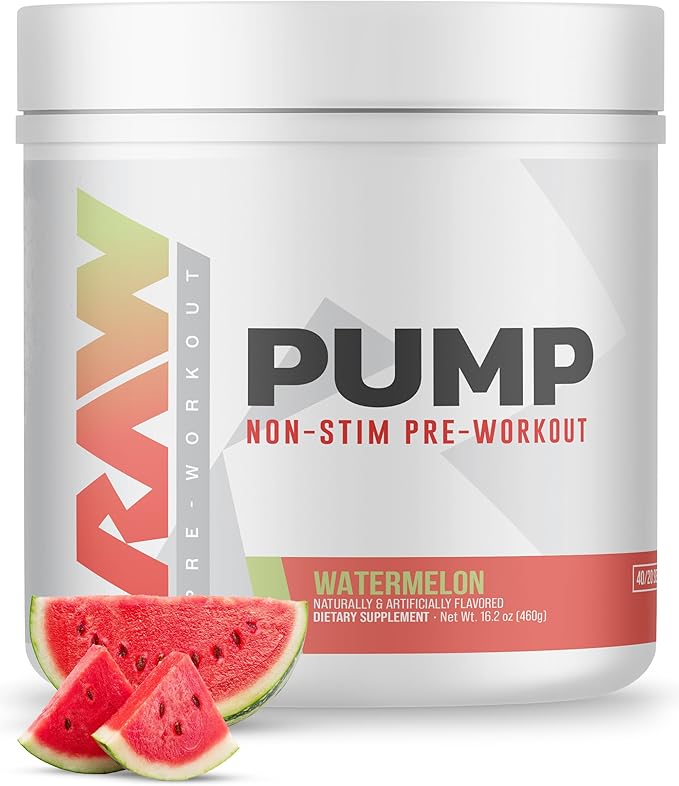 Pum Non Stim Pre-workout 30 Servicios - Raw