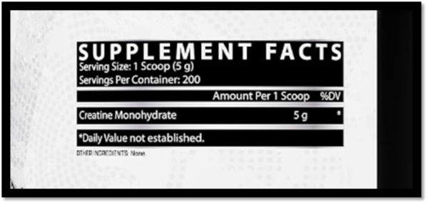 Creatine Monohydrate 200 Servicios Nutrex