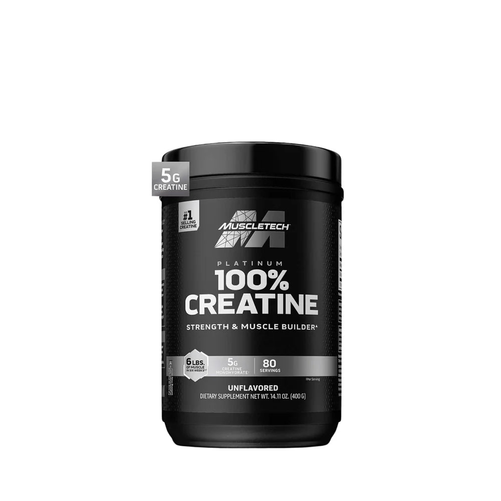 Platinum 100% Creatine 80 Servicios Muscletech