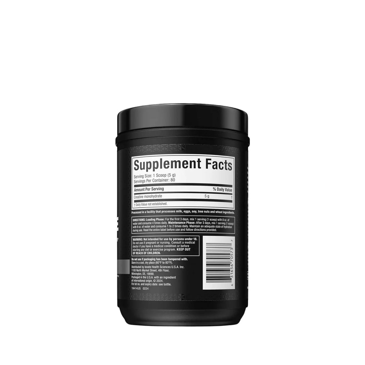 Platinum 100% Creatine 80 Servicios Muscletech