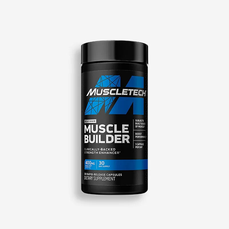 Platinum Muscle Builder Anabolizante 30 Capsulas Muscletech