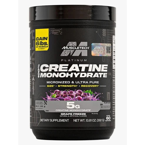 Platinum Creatine 60 Servicios Muscletech