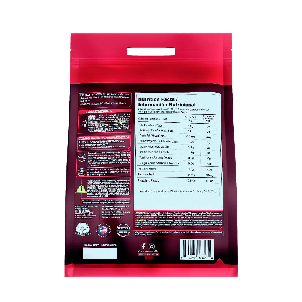 Pro Beef Isolate 5 Libras Vitanas Sport