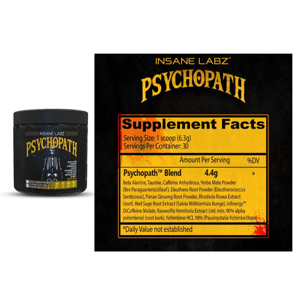 Psychopath 30 Servicios Insane Labz