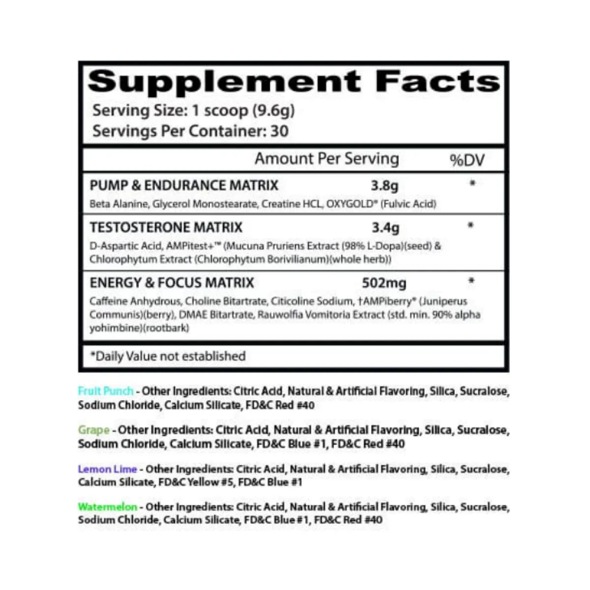 Psychotic Test 30 Servicios Insane Labz