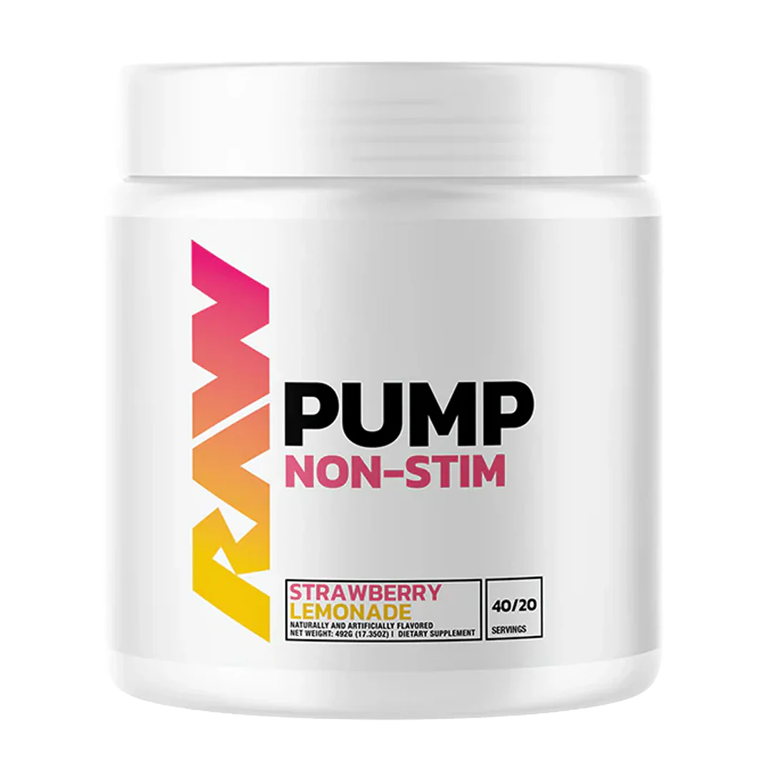 Pum Non Stim Pre-workout 40 Servicios - Raw