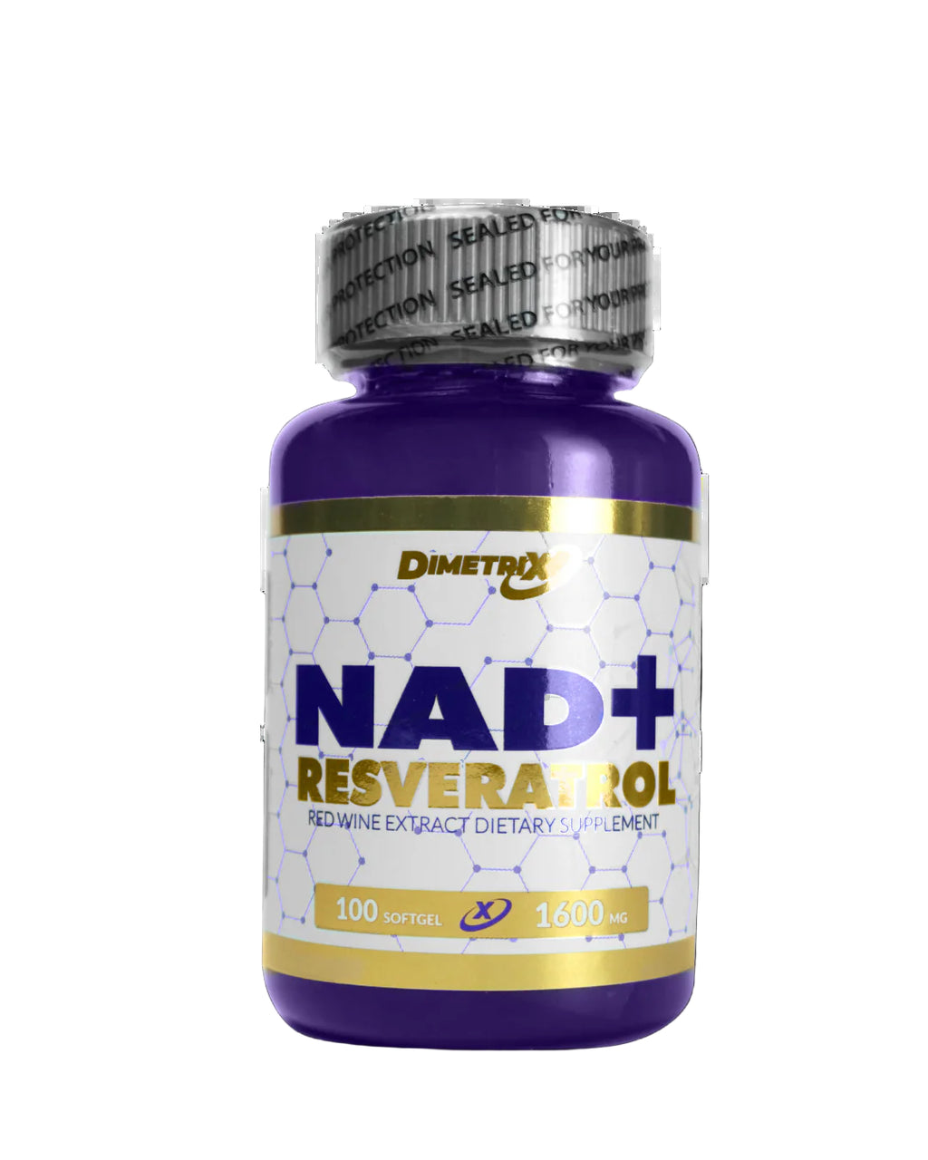 Nad + Resveratrol Dimetrix 100 Capsulas Xciencie