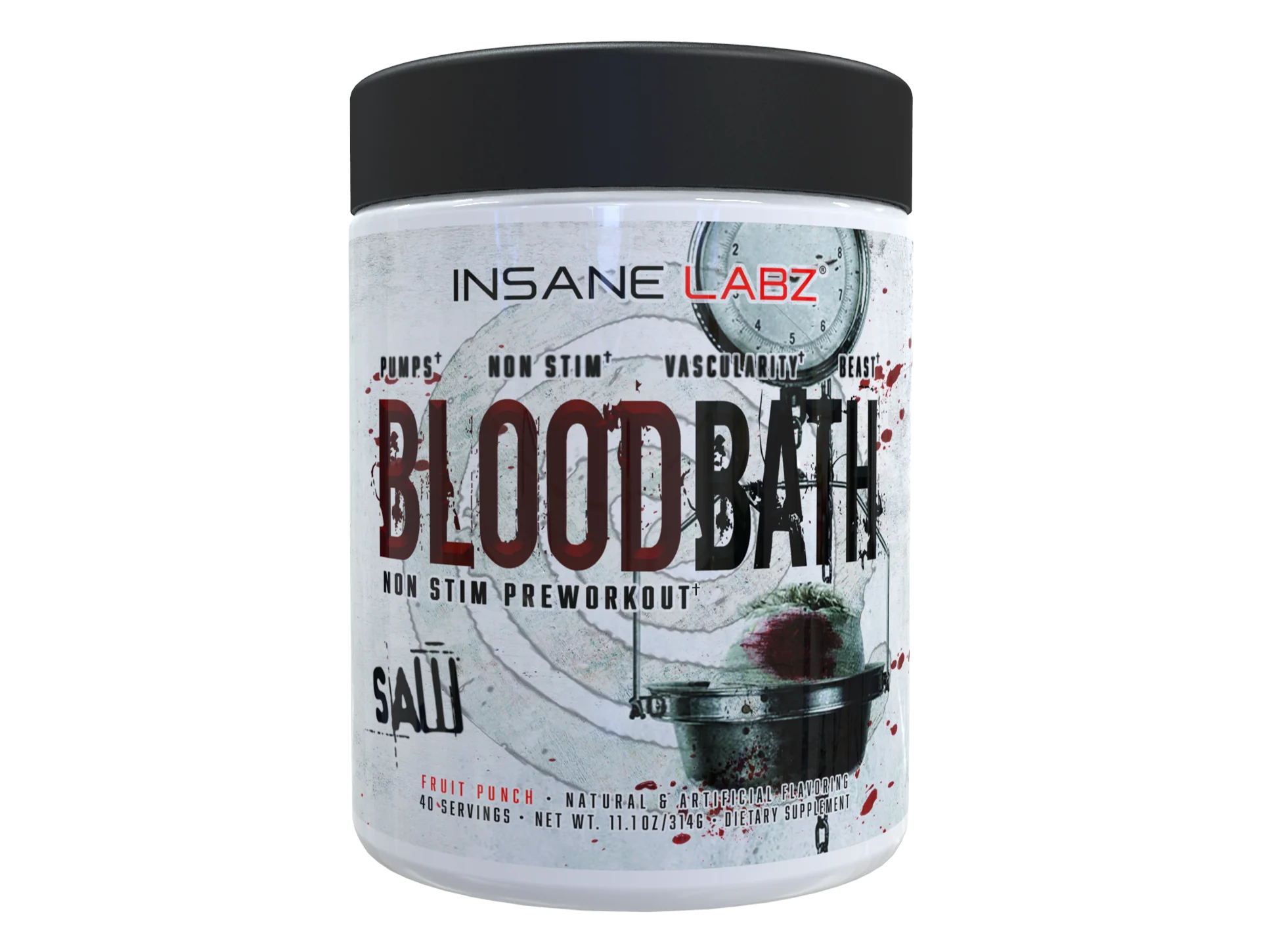 Bood Bath Non Stim Pre- Workout Saw 40 Servicios Insane Labz