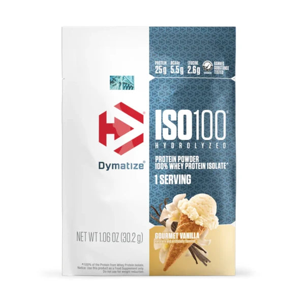 Sachet ISO 100 1 Servicio 30 Gramos Dymatize