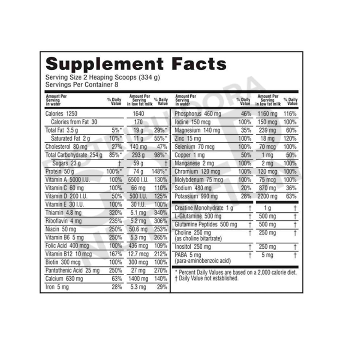 Serious Mass 12 Libras Optimum Nutrition