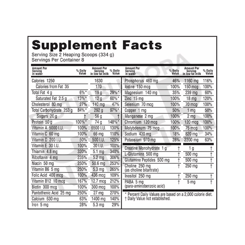 Serious Mass 6 Libras Optimum Nutrition