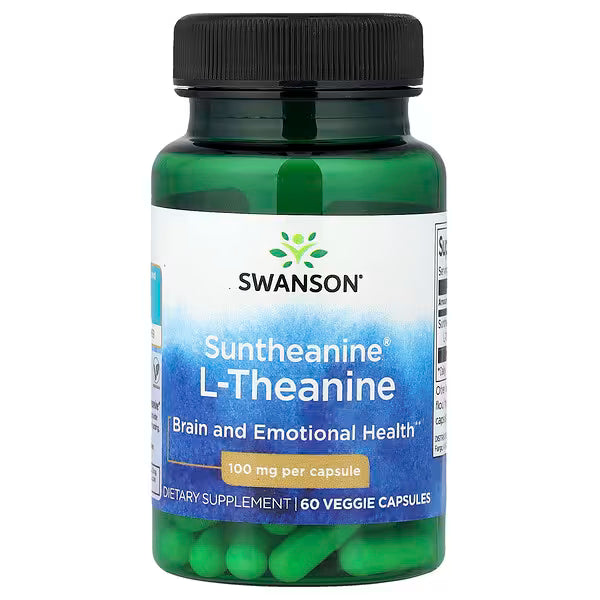 Suntheanine L-Theanine  60 Capsulas Swanson