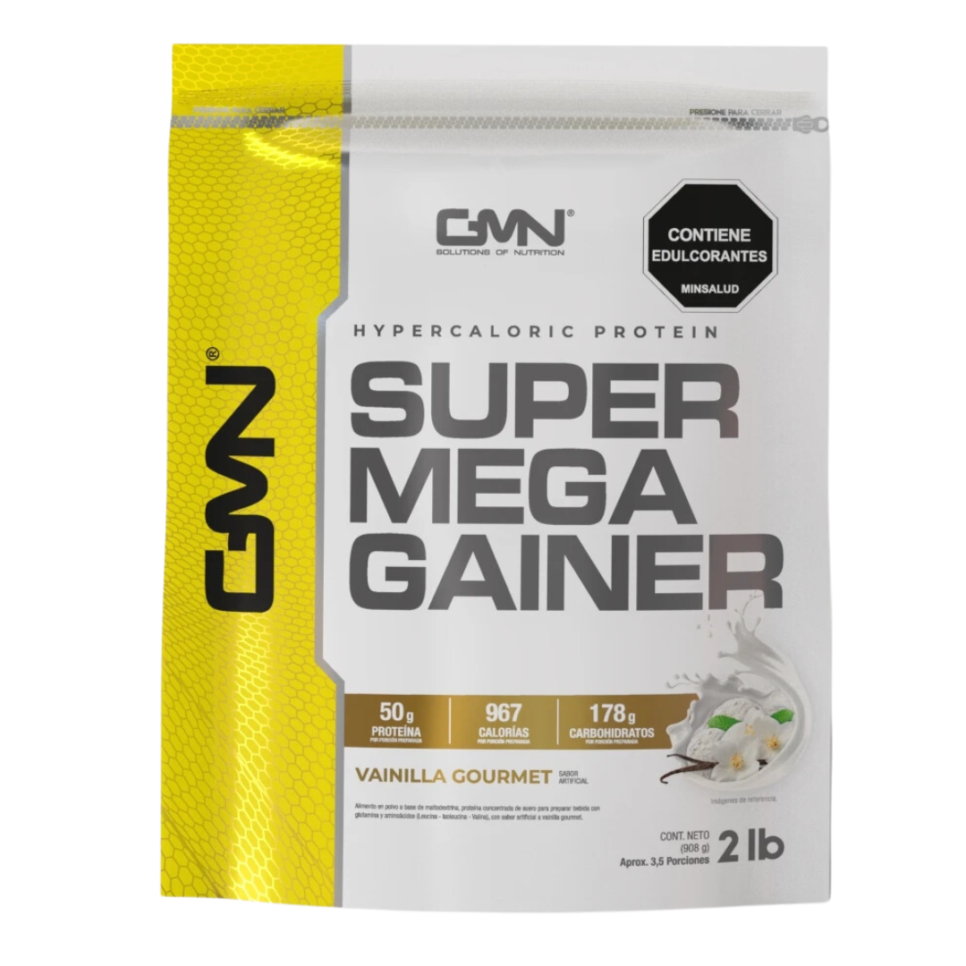Super Mega Gainer 2 Libras GMN Vainilla