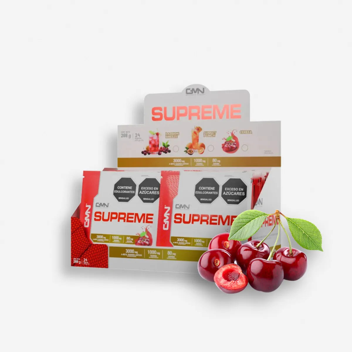 Supreme Pre Entreno Caja x24 Sobres – GMN