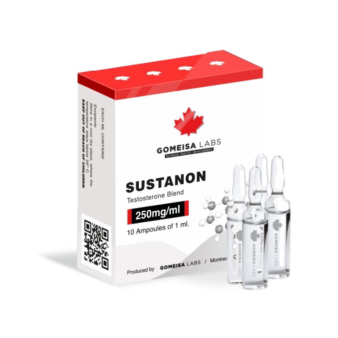 Sustanon 250mg 10 Ampolletas  Gomeisa Labs