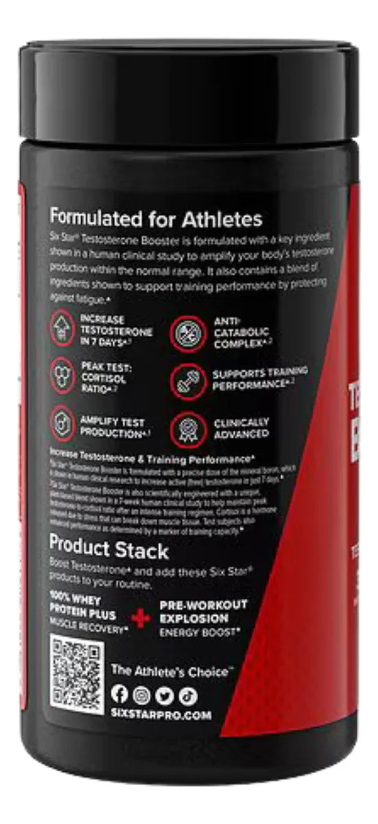 Testosterone Booster 60 Capsulas Muscletech