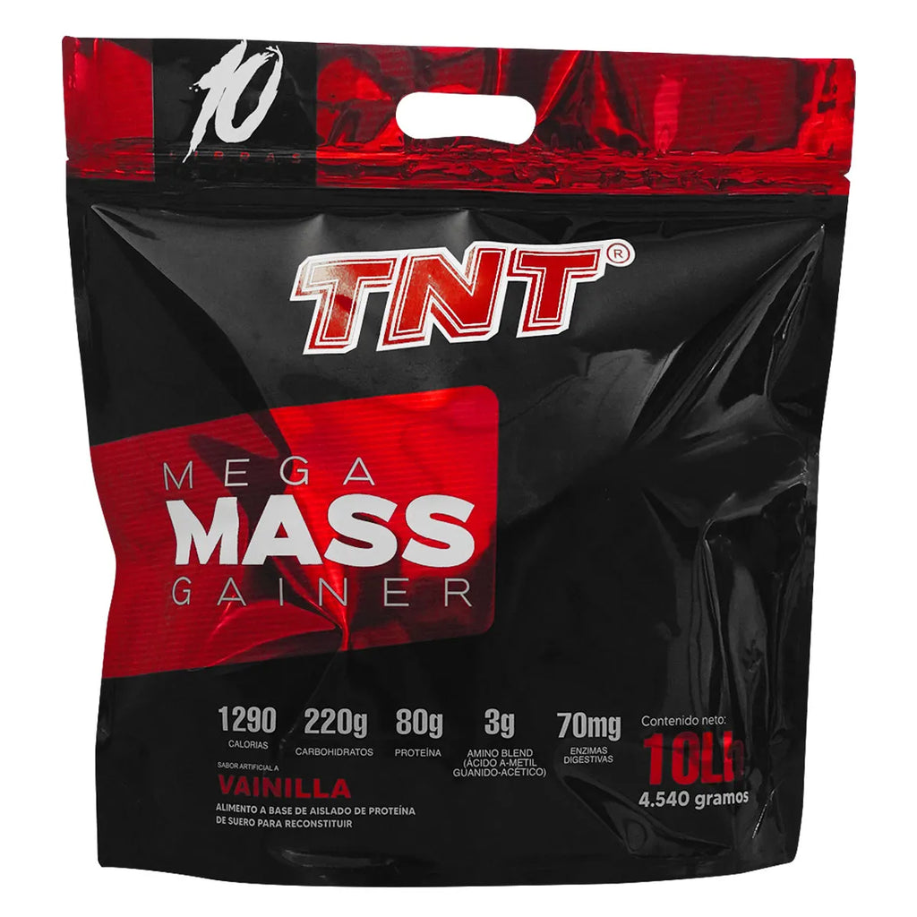 TNT Mega Mass Gainer 10 Libras