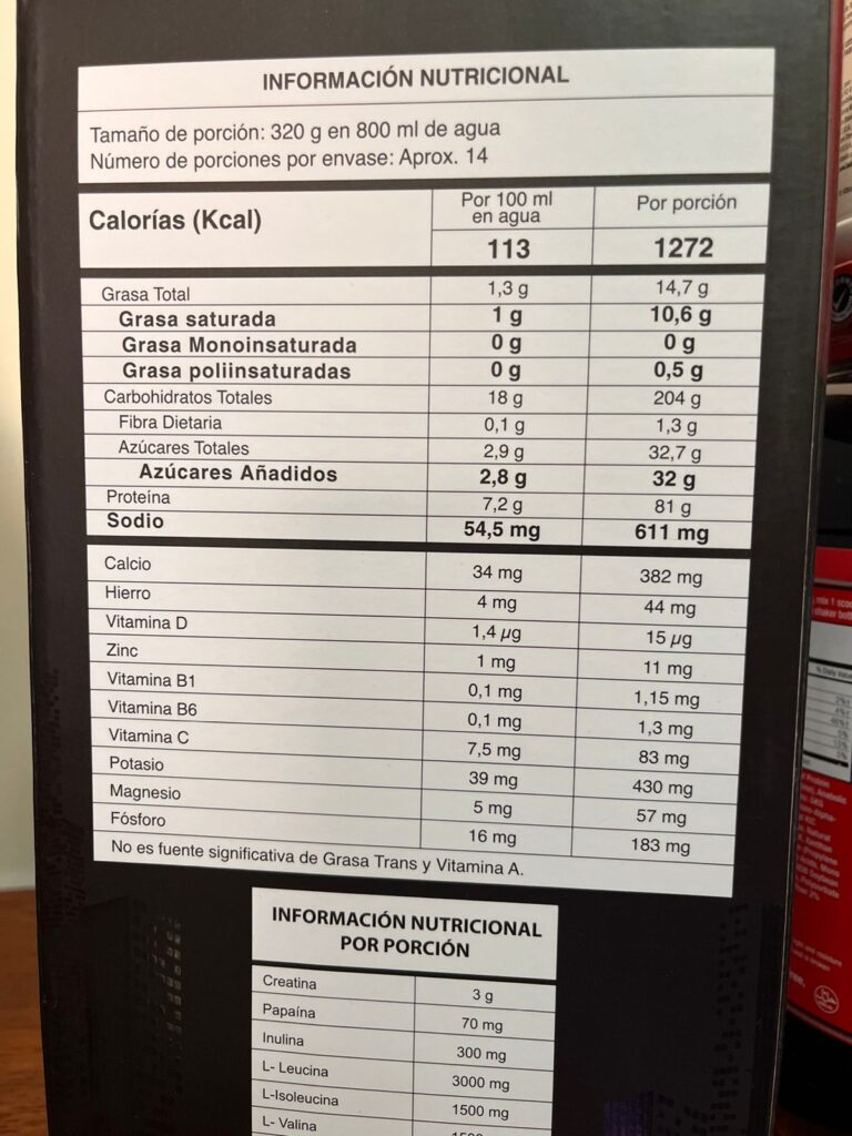 TNT Mega Mass Gainer 10 Libras