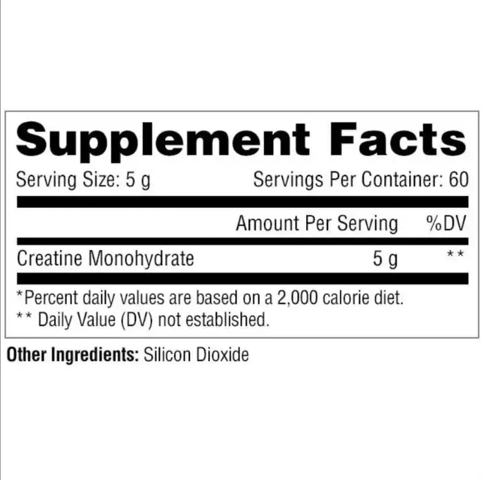 Creatina 60 Servicios 300 Gr Metabolic Nutrition