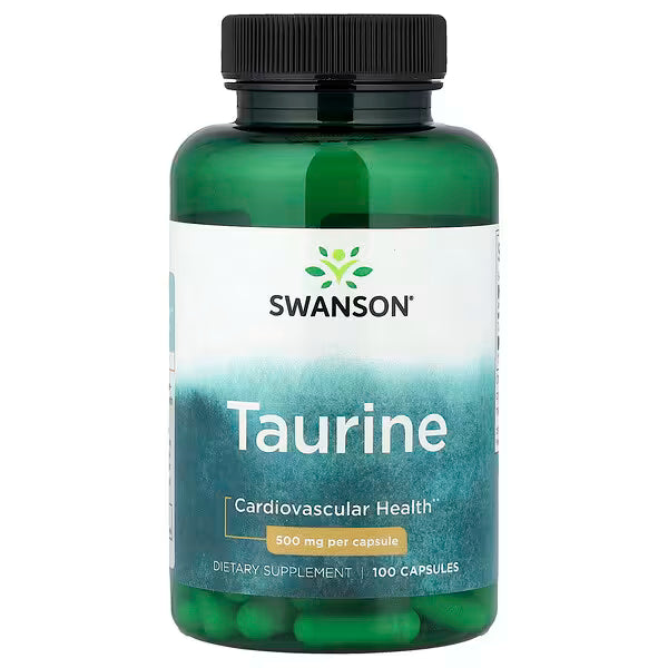 Taurine 100 capsulas Swanson