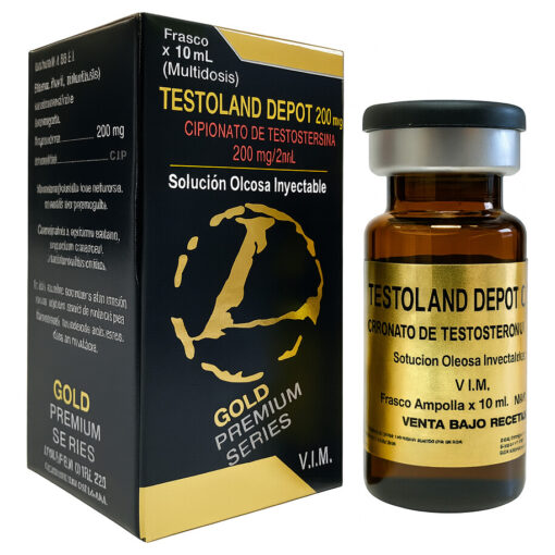 Testoland Depot Cipionato De Testosterona 200 mg 10 ML Landerlan