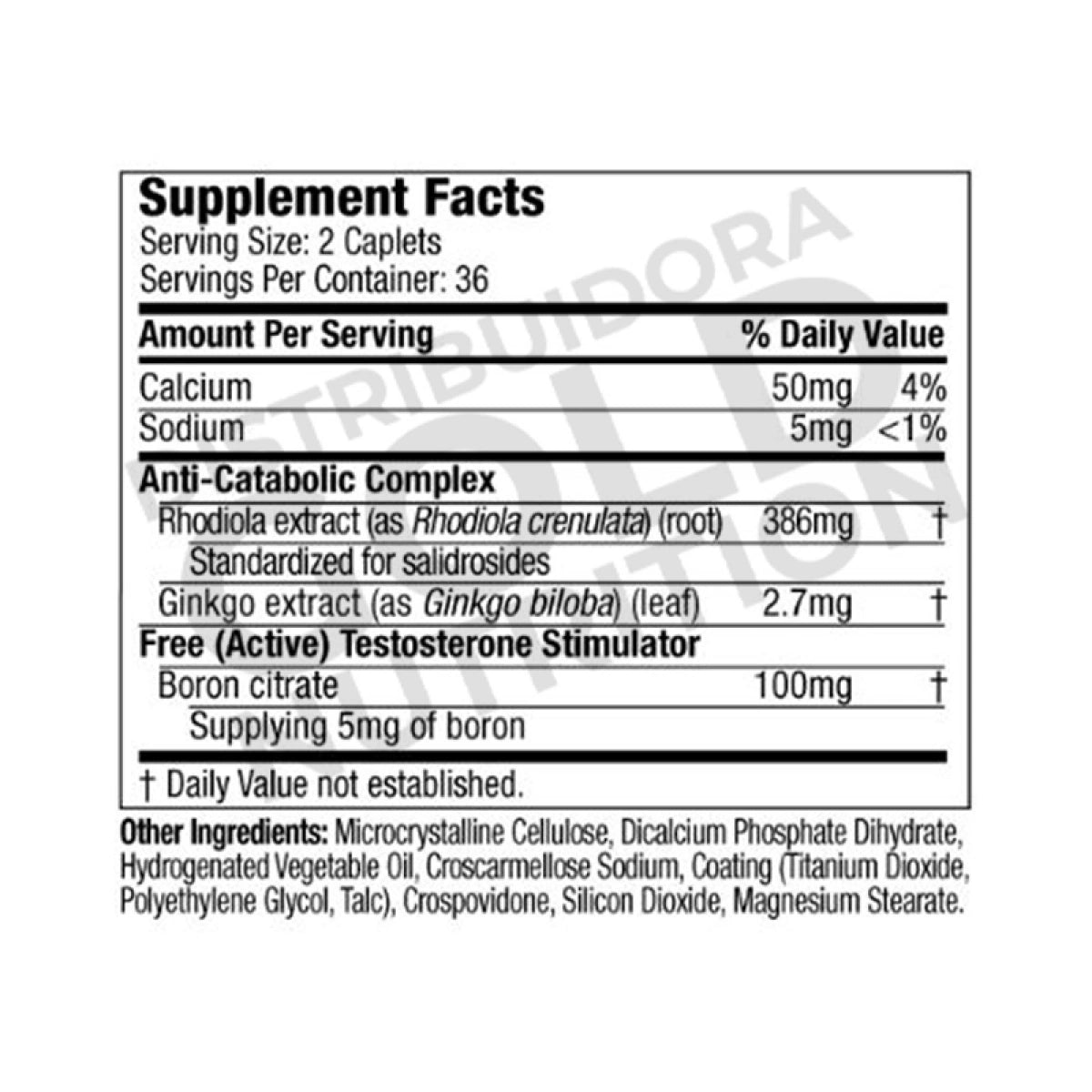 Testosterone Booster 60 Capsulas Muscletech