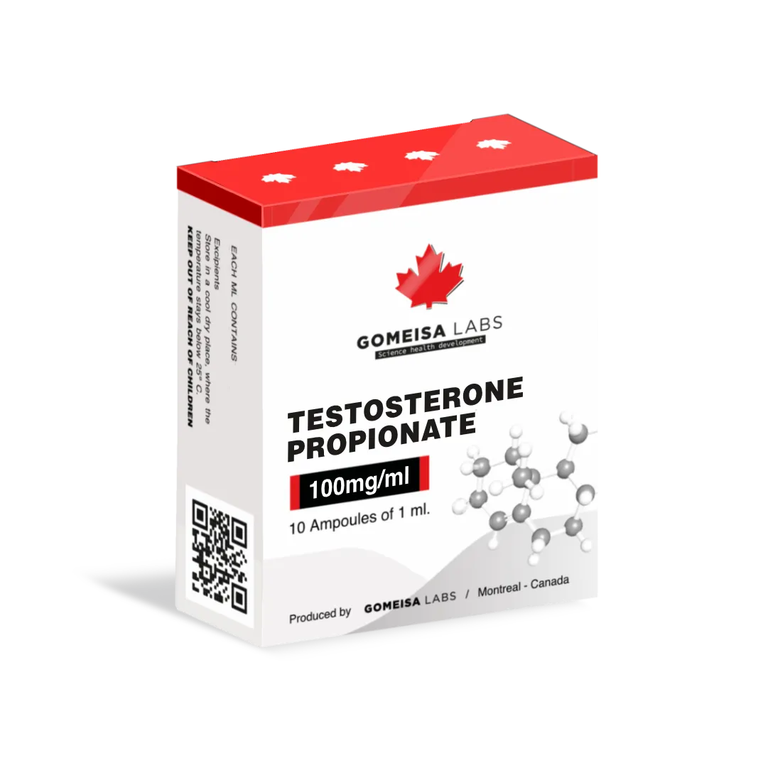 Testosterone Propionate 100 mg 10 Ampolletas  Gomeisa Labs