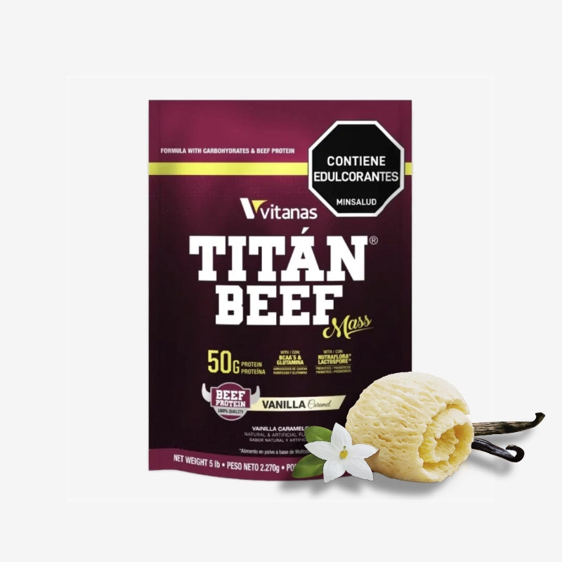 Titan Mass Beef 5 Libras Vitanas Sport
