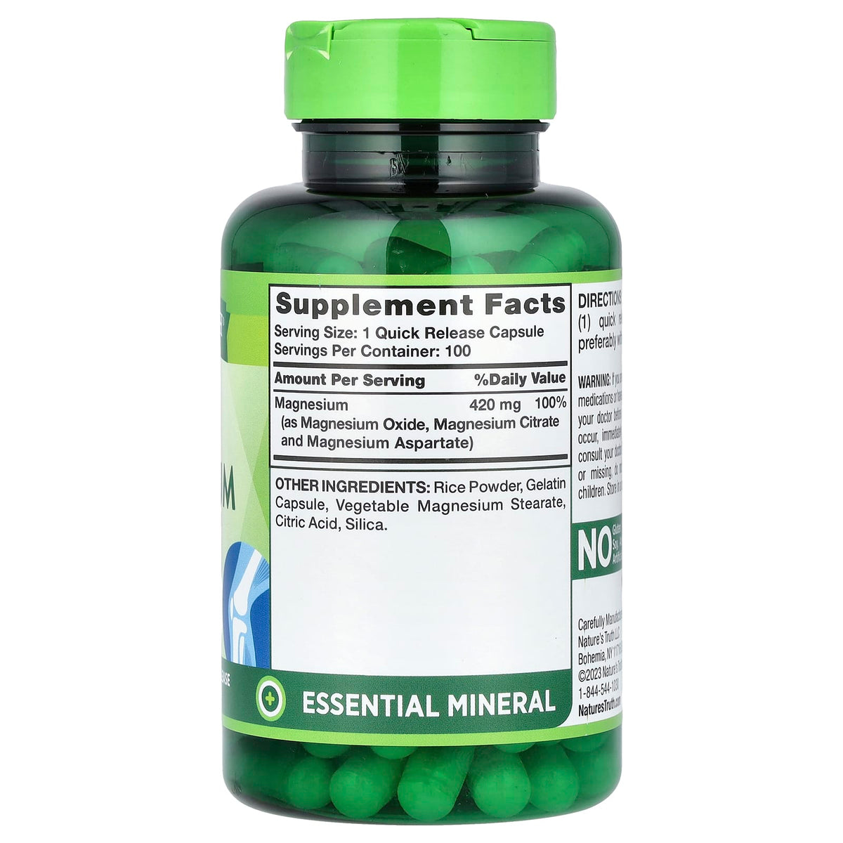 Triple Magnesium Complex 100 Capsulas Swanson