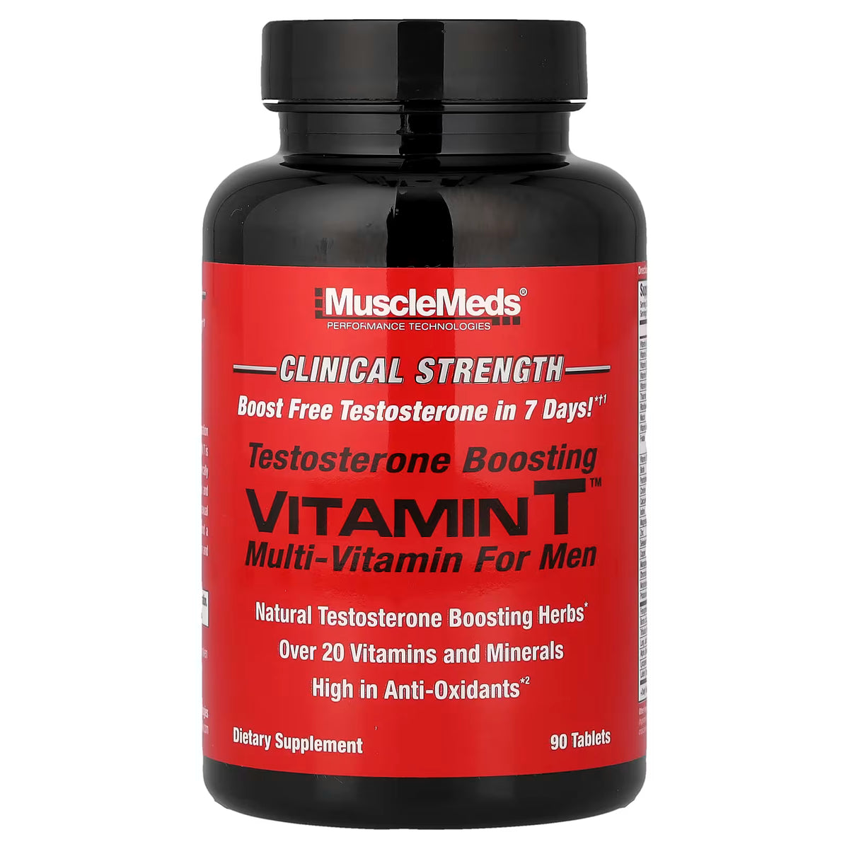 Vitamina T 90 Tabletas Musclemeds