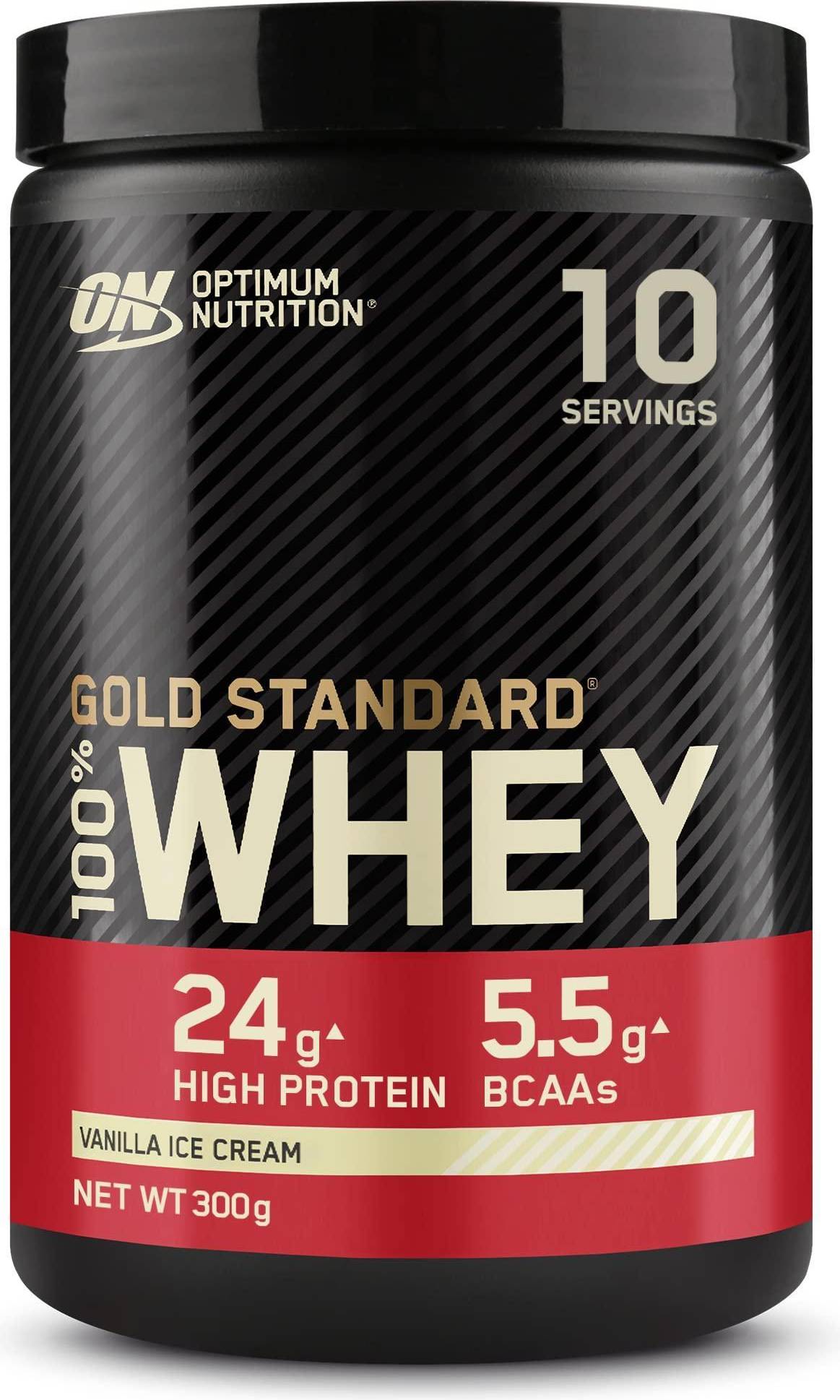 Whey Gold Standard 300 Gramos Vainilla Optimum Nutrition